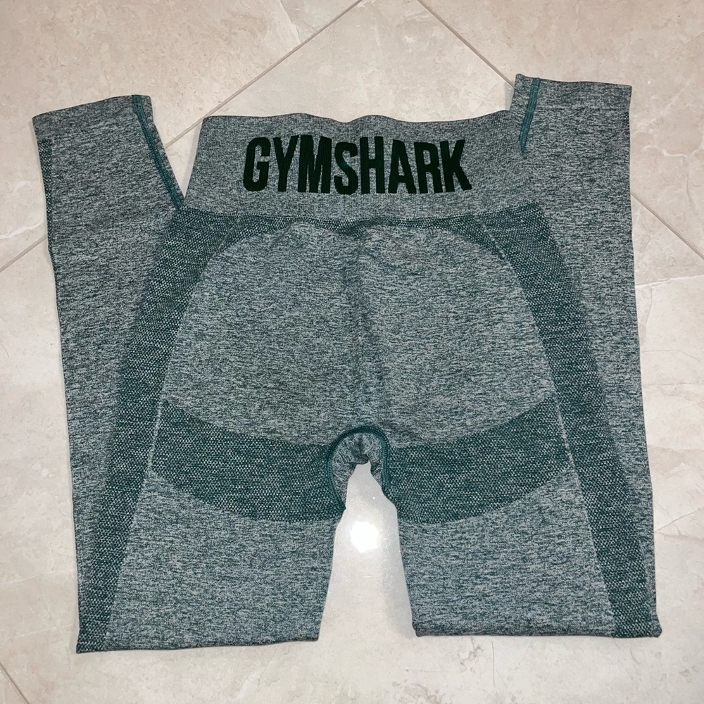 Gymshark Leggings In Turquoise Army Green - image 1